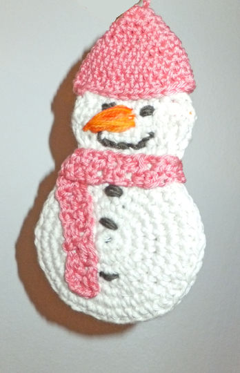 Schneemann Anhänger