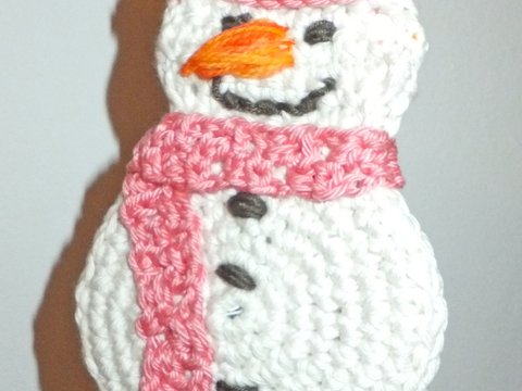 Schneemann Anhänger