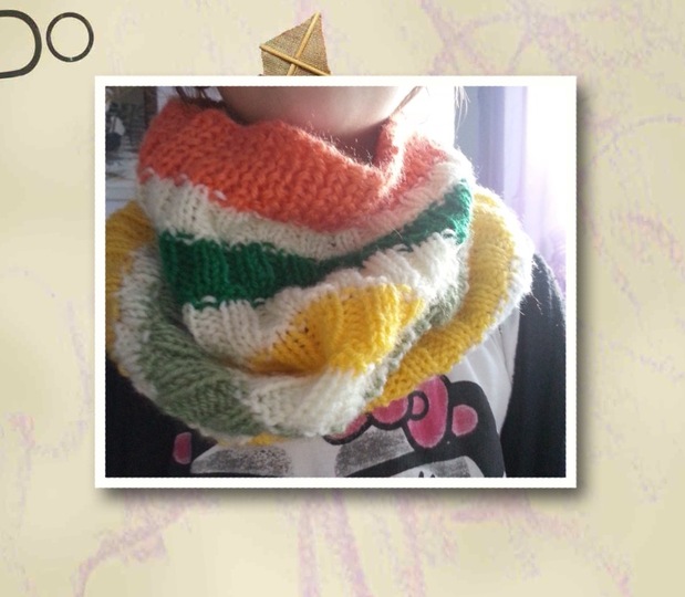 Strickanleitung Loop für Damen und Kinder, Rundschal, Strickschal- perfekt für Anfänger