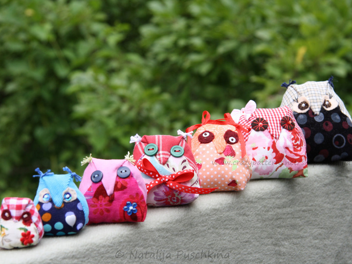 No Sewing Machine...Hand Sewing Pdf Pattern owl family