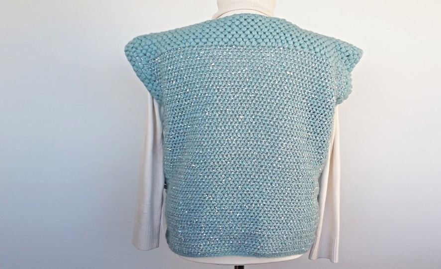 Häkelanleitung Pulli unisize Winterkollektion No.1