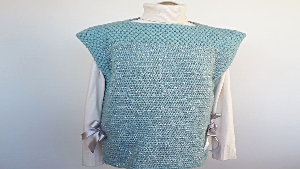 Häkelanleitung Pulli unisize Winterkollektion No.1