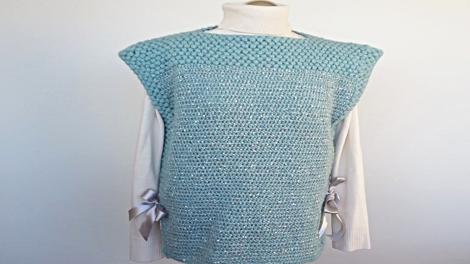 Häkelanleitung Pulli unisize Winterkollektion No.1