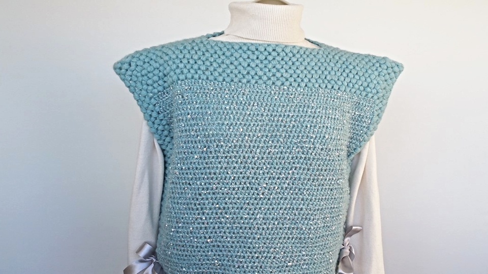 Häkelanleitung Pulli unisize Winterkollektion No.1