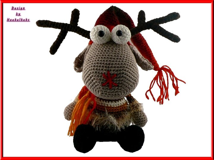 Rentier Ralph -- Häkelanleitung von Haekelkeks®