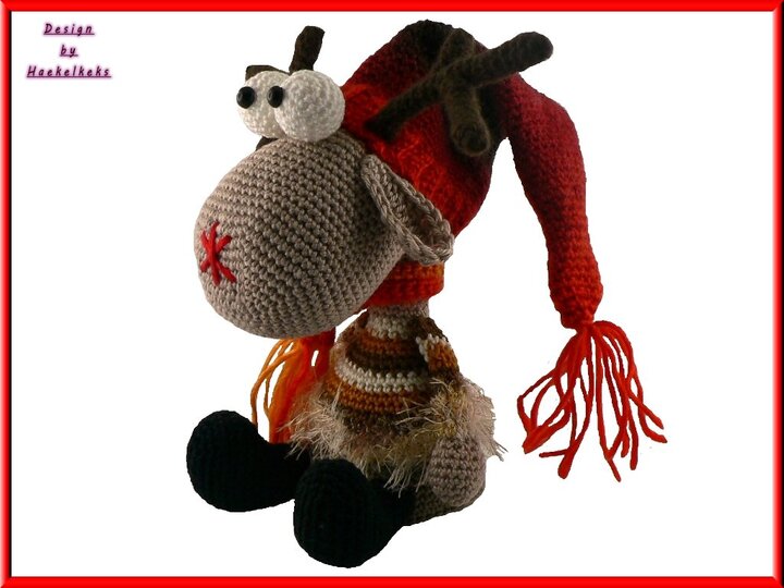 Rentier Ralph -- Häkelanleitung von Haekelkeks®