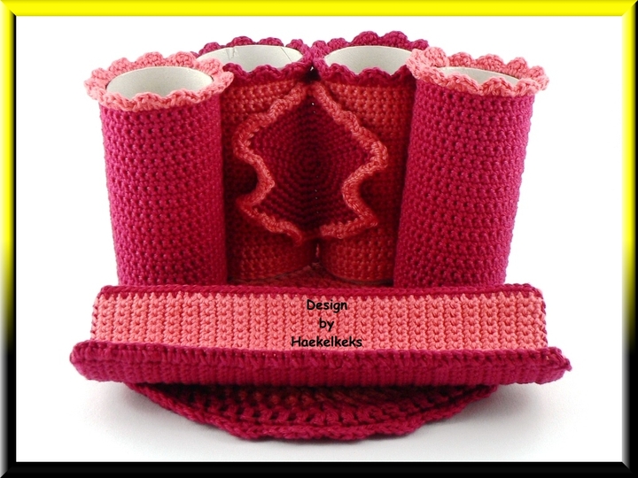 Schreibtisch-Set -- Häkelanleitung von Haekelkeks®