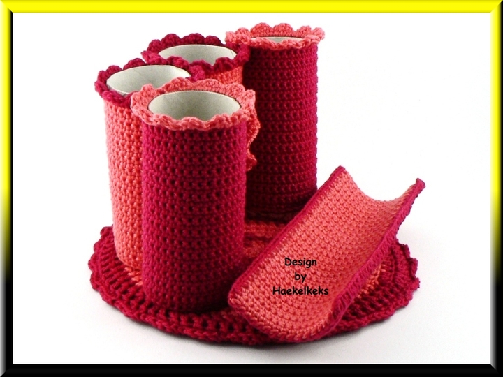 Schreibtisch-Set -- Häkelanleitung von Haekelkeks®