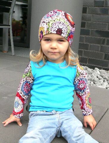 MICKYs slim-fit T-shirt, long or short sleeves & turtleneck , sizes 62-104 / 6 mo. – 4/5 yrs. / Instant Download - Image 4