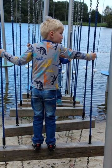 MICKYs slim-fit T-shirt, long or short sleeves & turtleneck, sizes 110-152 / 5-12 yrs. / Instant Download