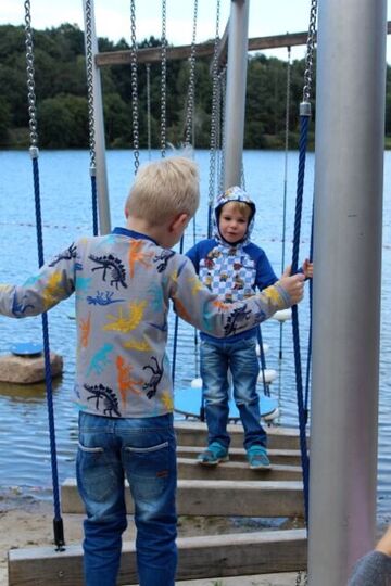 MICKYs slim-fit T-shirt, long or short sleeves & turtleneck, sizes 110-152 / 5-12 yrs. / Instant Download