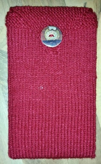 Kostenlose Strickanleitung | Hülle für Tablet oder Smartphone