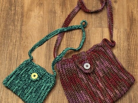 Umhängetasche "Mia" schnell und einfach gehäkelt