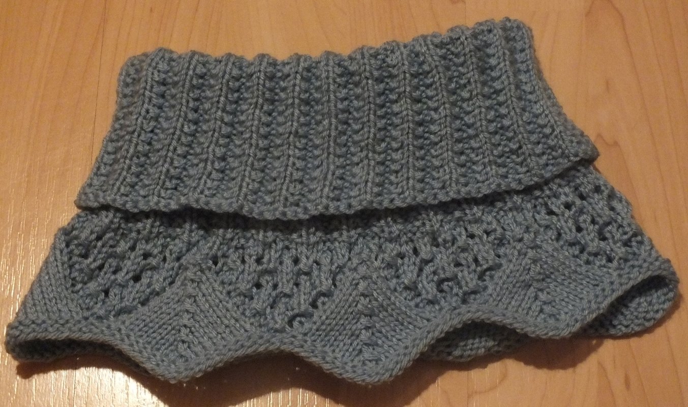 Strickanleitung Skeidefi Halswärmer Rollkragen - Bild 2