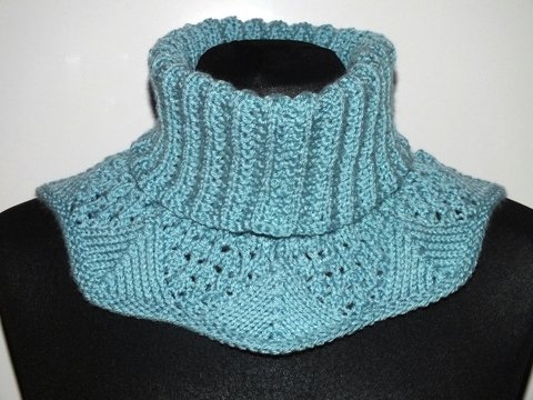 Strickanleitung Skeidefi Halswärmer Rollkragen