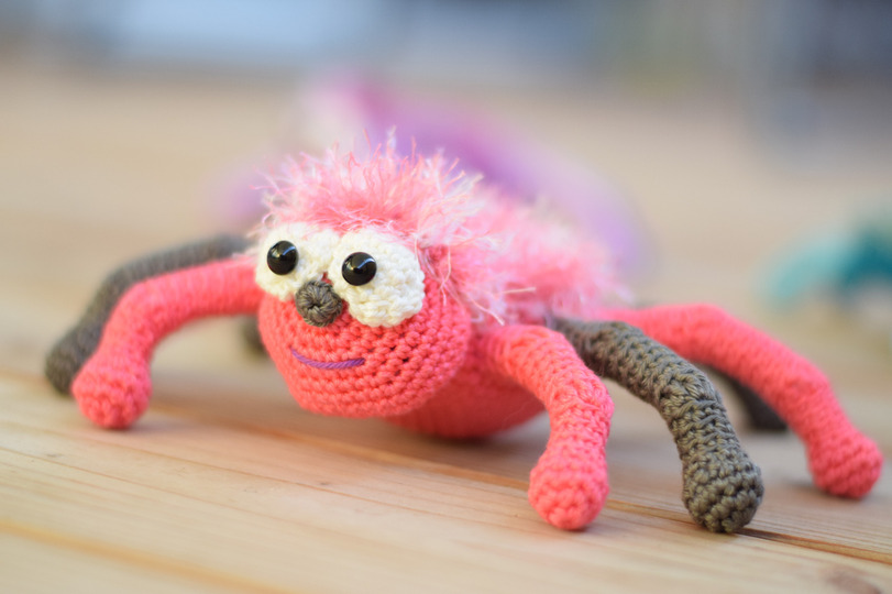 Häkelanleitung Haekelicious Spinne