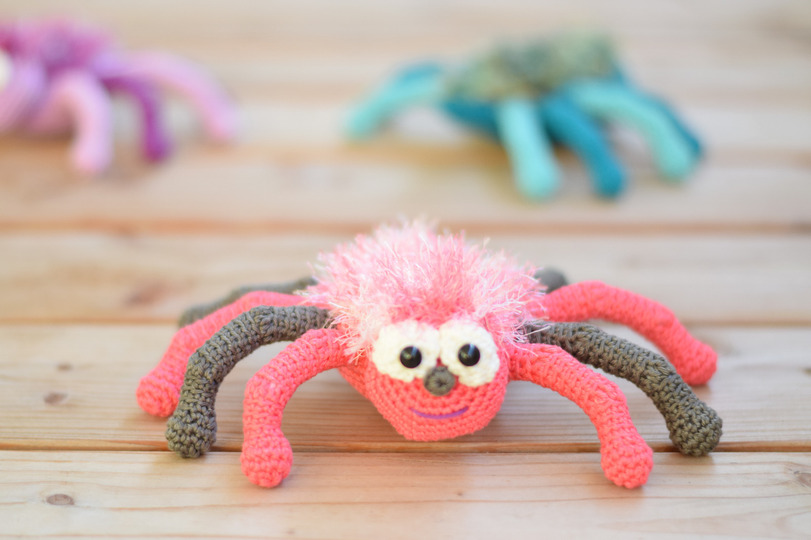 Häkelanleitung Haekelicious Spinne