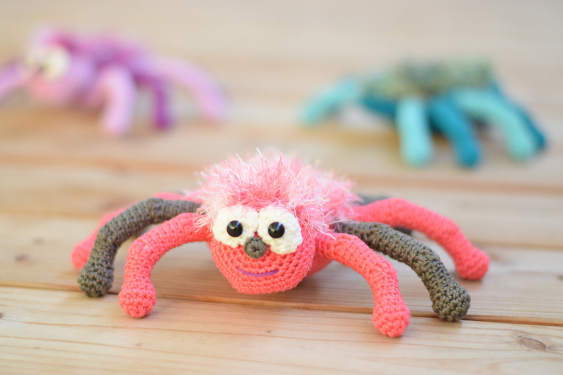 Häkelanleitung Haekelicious Spinne