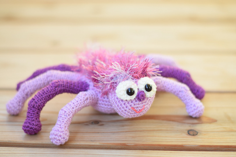 Häkelanleitung Haekelicious Spinne