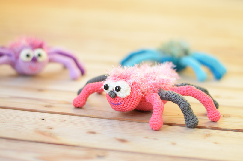 Häkelanleitung Haekelicious Spinne