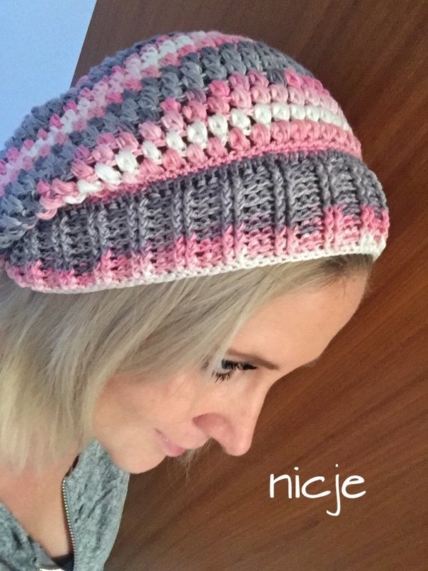 Häkelanleitung Beanie "nicbean"
