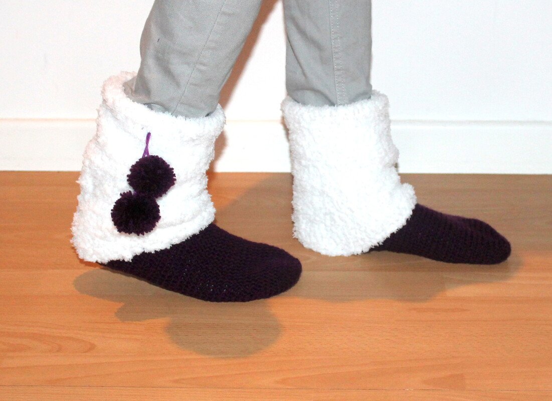 Moonboots in den Größen 34- 42 Häkelanleitung - Bild 4