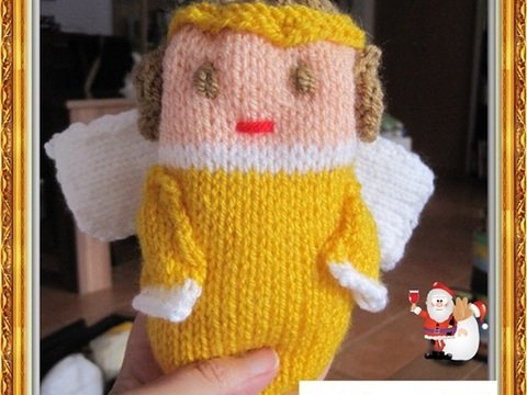 Strickanleitung Engel- perfekt für Anfänger