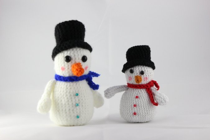 Schneemann Hakeln Anleitung Gratis
