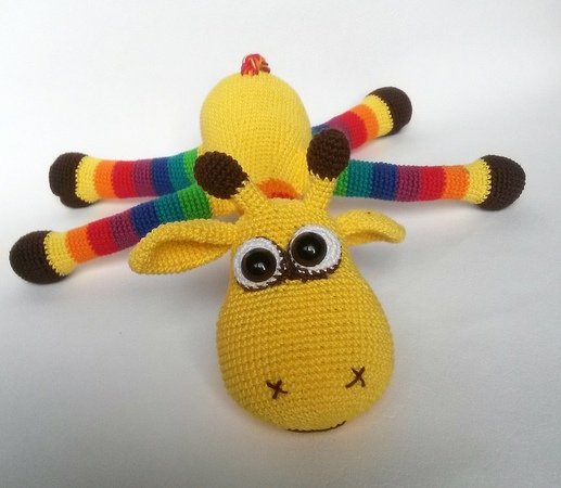Crochet Pattern Giraffe Anandi