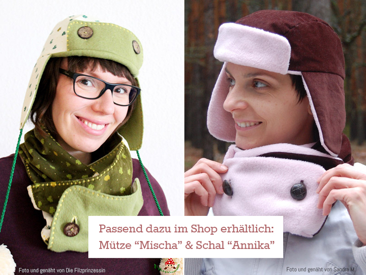 Schnittmuster Handschuhe für Erwachsene & Kinder