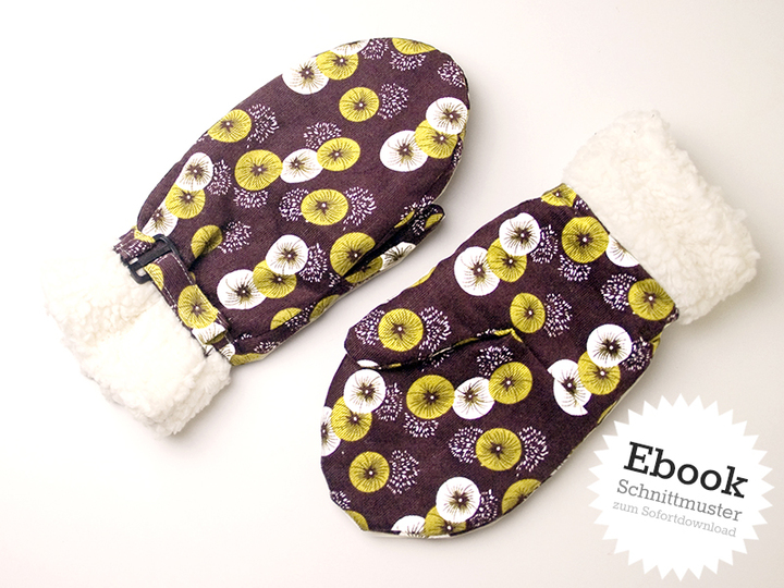 Schnittmuster Handschuhe für Erwachsene & Kinder