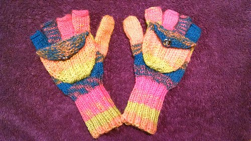 Strickanleitung Handschuhe für Kinder "Markus Fingermützenhandschuhe" - Bild 3