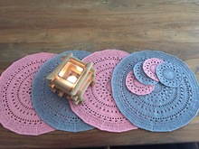 Häkelanleitung Platzset Vintage