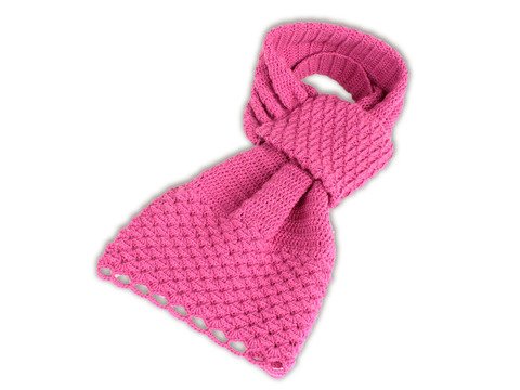 Winterschal "Romanze" ohne Zuknoten, Gr. 35 cm x 95 cm