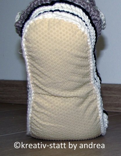 Sneakers, Sportshoes layered Look, Size EU 34-43, Crochet Pattern