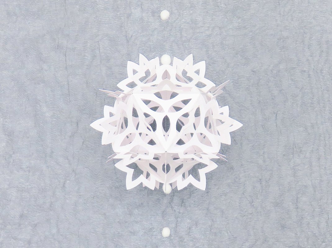 Winterdekoration – Schneekugeln – Bastelanleitung und Vorlagen