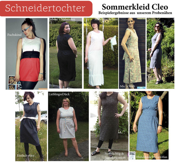 Nähanleitung Kleid / Sommerkleid Gr. 36-46e für Anfänger geeignet - Bild 4