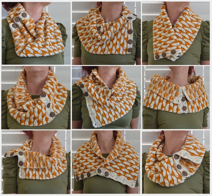 Marcelline's Cowl & Scarf