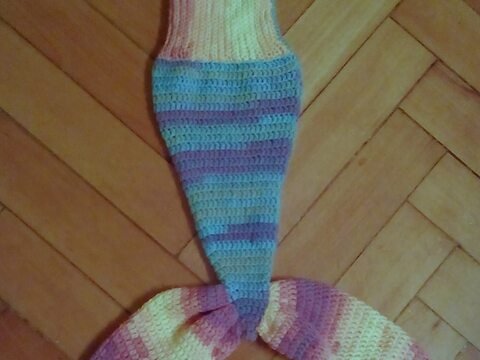 Decke Meerjungfrau Häkelanleitung sehr einfach!