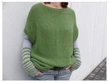 Pullunder mit Stulpen, Strickanleitung Größe S - XL