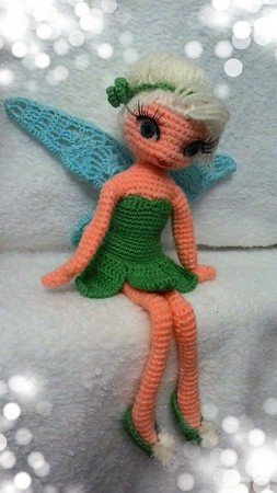 crochet pattern tinkerbell