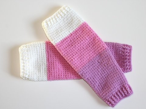 Häkelanleitung Stulpen für Babies & Kinder, alle Größen, gehäkelte Stulpen