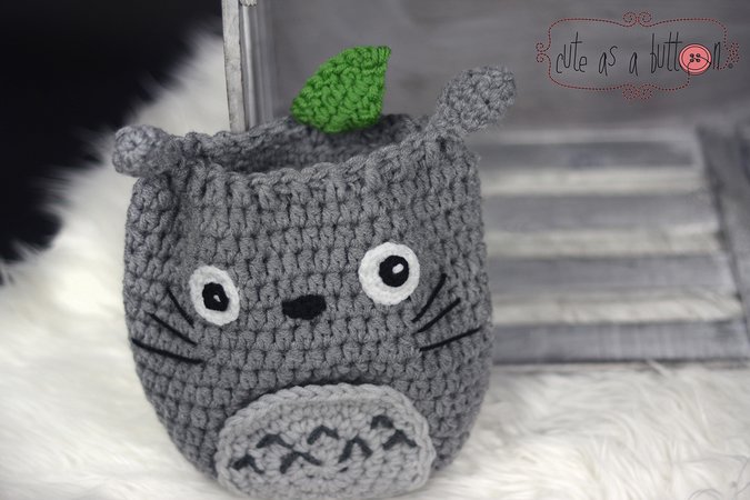 Caab Totoro Rucksack/Tasche Häkelanleitung