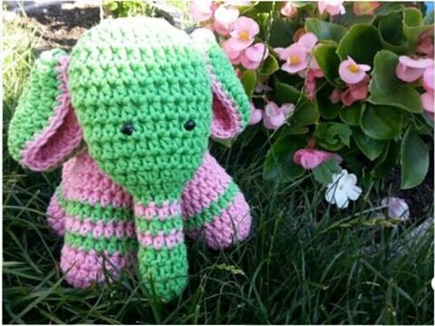 Häkelanleitung Elefant Rosi NEU ÜBERARBEITET