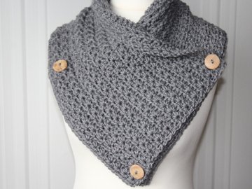 crochet pattern shawl collar with stars