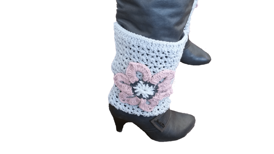 Häkelanleitung Beinstulpen Luxury Design No. 63