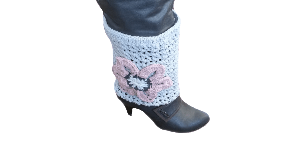 Häkelanleitung Beinstulpen Luxury Design No. 63