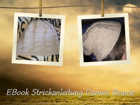 Strickanleitung Damenmütze, Slushy, Beanie, Strickmütze- auch für Mädchen