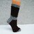 Strickanleitung grau-braune Socken, Gr. 38/39