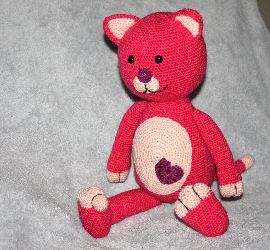 XXL Cat crochet pattern - Image 5